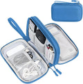 FYY Electronic Organizer, Travel Tech Pouch Bag, Cable Organizer Cyan