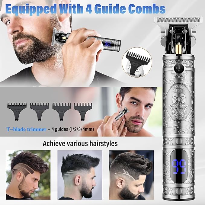 Saoilli Hair Clippers Set, Beard Trimmer Kit,Multi-Use Personal Care