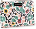 AMÉLIN ARCHIVE Large Canvas Zipper Pouch, Vintage Inspired Pencil Case for Adults, Travel Toiletry Bag, Small Pouch Bag for Supplies, Makeup or Toiletries (Bloomsbury)