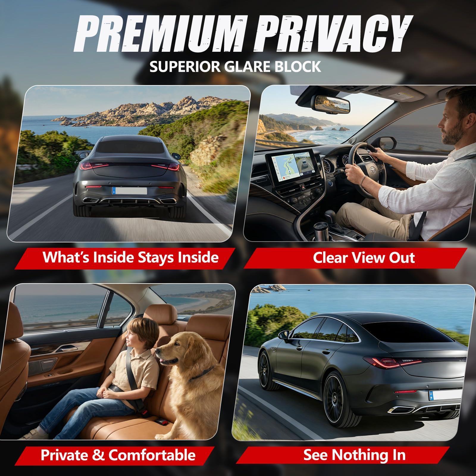 Vepagoo Ceramic Car Window Tint Film 35% VLT, 24" x100FT