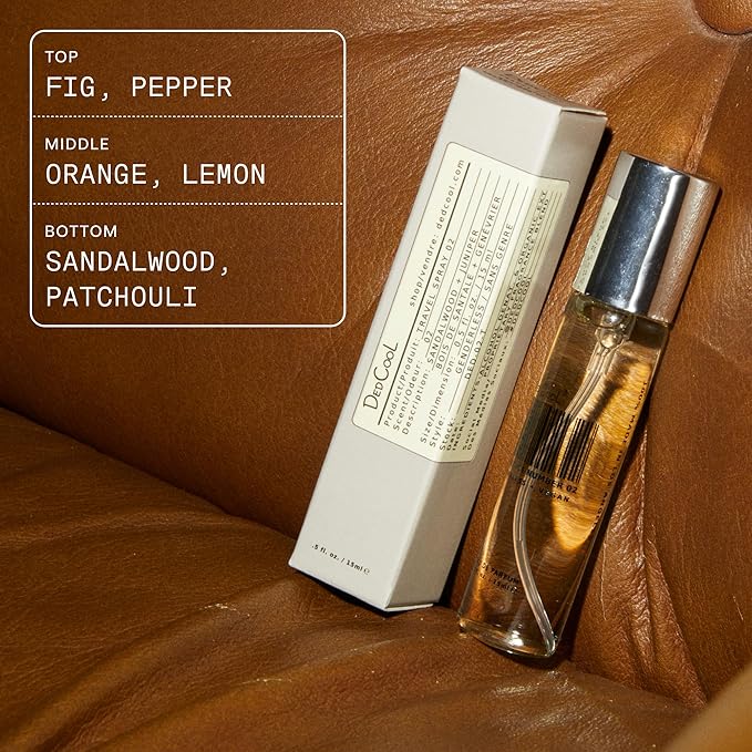 DedCool, Eau de Parfum, Fragrance 04, Travel Size Perfume, 15 mL