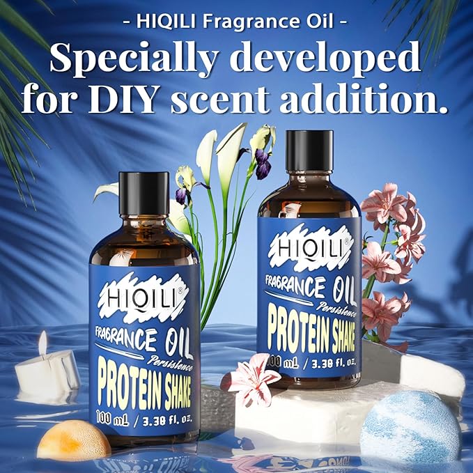 HIQILI Protein Shake Fragrance Oil for Diffuser, Candle & Soap
