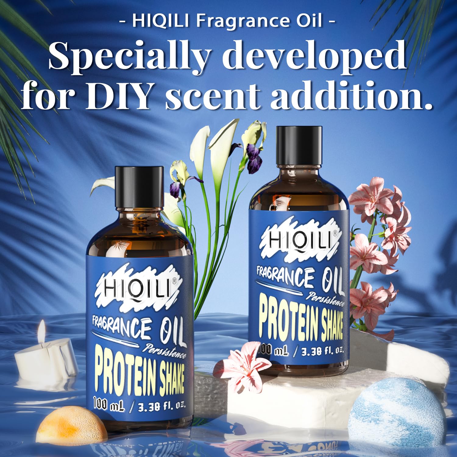 HIQILI Protein Shake Fragrance Oil for Diffuser, Candle & Soap