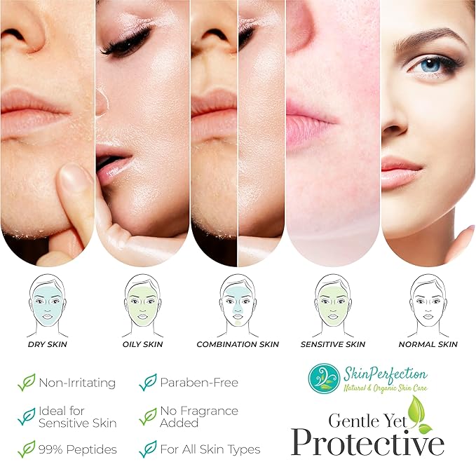 Skin Perfection 99% Peptide Serum for Face 8x Matrixyl 3000 Firming 1 oz