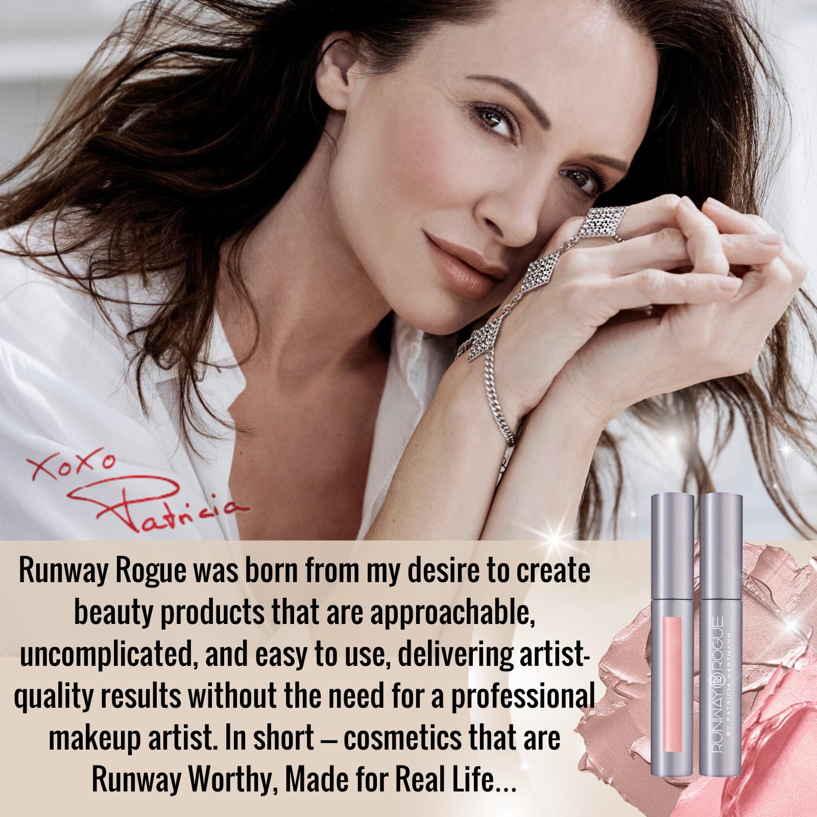 Runway Rogue Hydrating Shimmer Lip Gloss, Anti-Aging, 'Strike a Pose'