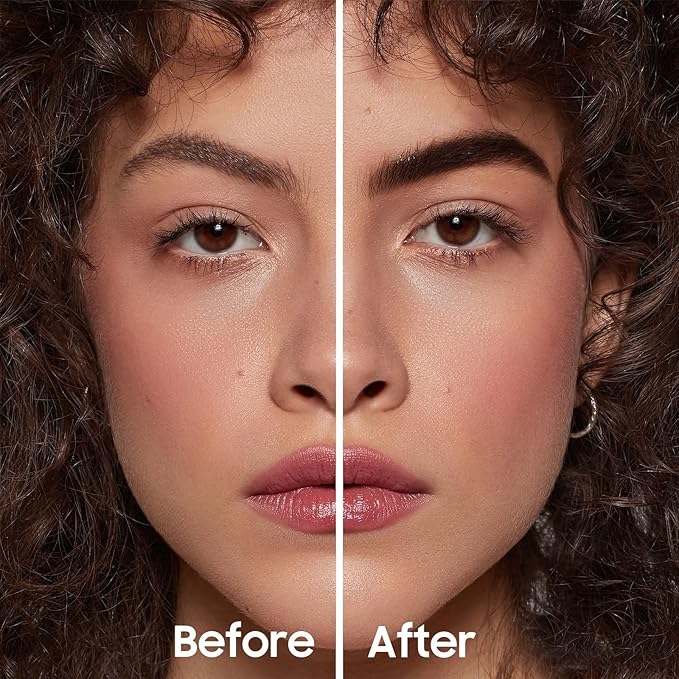 Peel Off Eyebrow Gel - Brow Gel Eyebrow Tattoos Waterproof with Eyebrow Stencils, Eye Brow Pencils Create Full Voluminous Brows for Women (Light Brown)