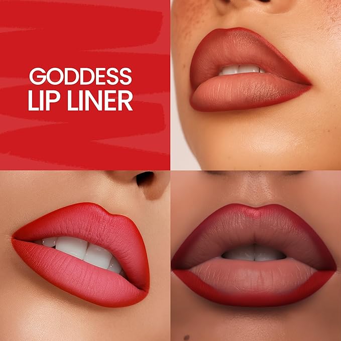 Creamy Red Lipliner – High-Pigment, Non-Drying, No Fade or Feather Formula