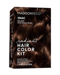 Madison Reed Radiant Hair Color Kit - 5NAC Dark Chocolate Brown with Copper-Auburn Undertones (Milano Brown), Permanent Hair Dye, Dimensional Superior Gray Coverage | PPD-Free & Ammonia-Free, 1 Pack