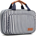 Bosidu Toiletry Bag for Women Large Capacity Hanging Travel Toiletry Organizer for Traveling Women with 4 Compartments & 1 Hanging Hook Travel Comestic Makeup Bag for Full Size Toiletries