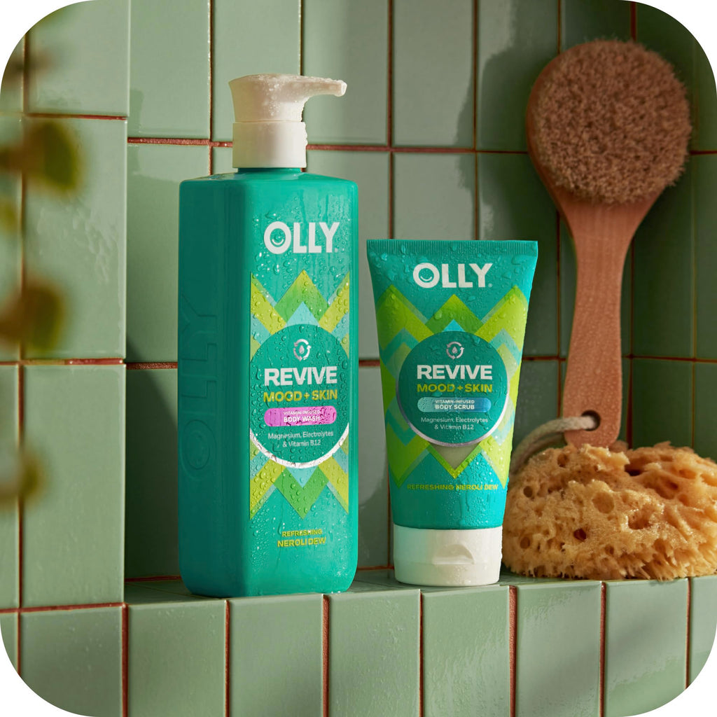 OLLY Revive Body Wash with Magnesium, Electrolytes & Vitamin B12-17 oz