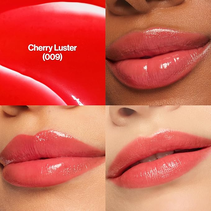 REVLON Super Lustrous Glass Shine Balm, 009 Cherry Luster, 0.11 oz