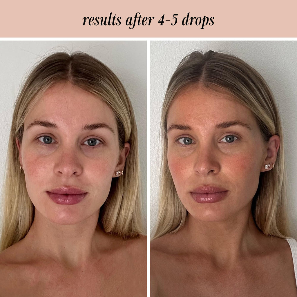 + Lux Unfiltered - N°12 Sun Struck Bronzing Face Tanning Drops - Classic