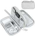 FYY Electronic Organizer, Travel Tech Pouch Bag, Cable Organizer Grey