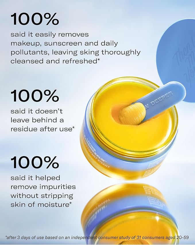 Then I Met You Living Cleansing Balm, Travel Makeup Remover Oil Cleanser