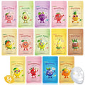 KONEUK 56 Pack Fruit Collagen Face Masks Skincare for Teens Girls