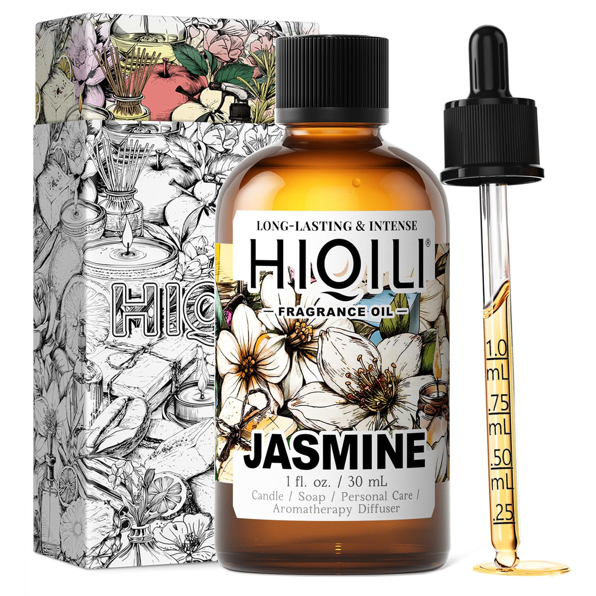HIQILI Grape Fragrance Oil for Diffusers, Perfume & Room Spray - 5.07 Fl Oz