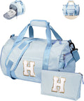 Vogewood Initial Overnight Bag, Girls Travel Duffle Bag, Girly Cute Stuff