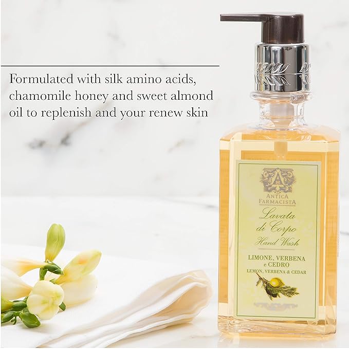 Antica Farmacista Hand & Body Wash - Luxury Nourishing & Hydrating Hand Cleansing Wash - Bath & Body Gift - Grapefruit, 10 fl oz