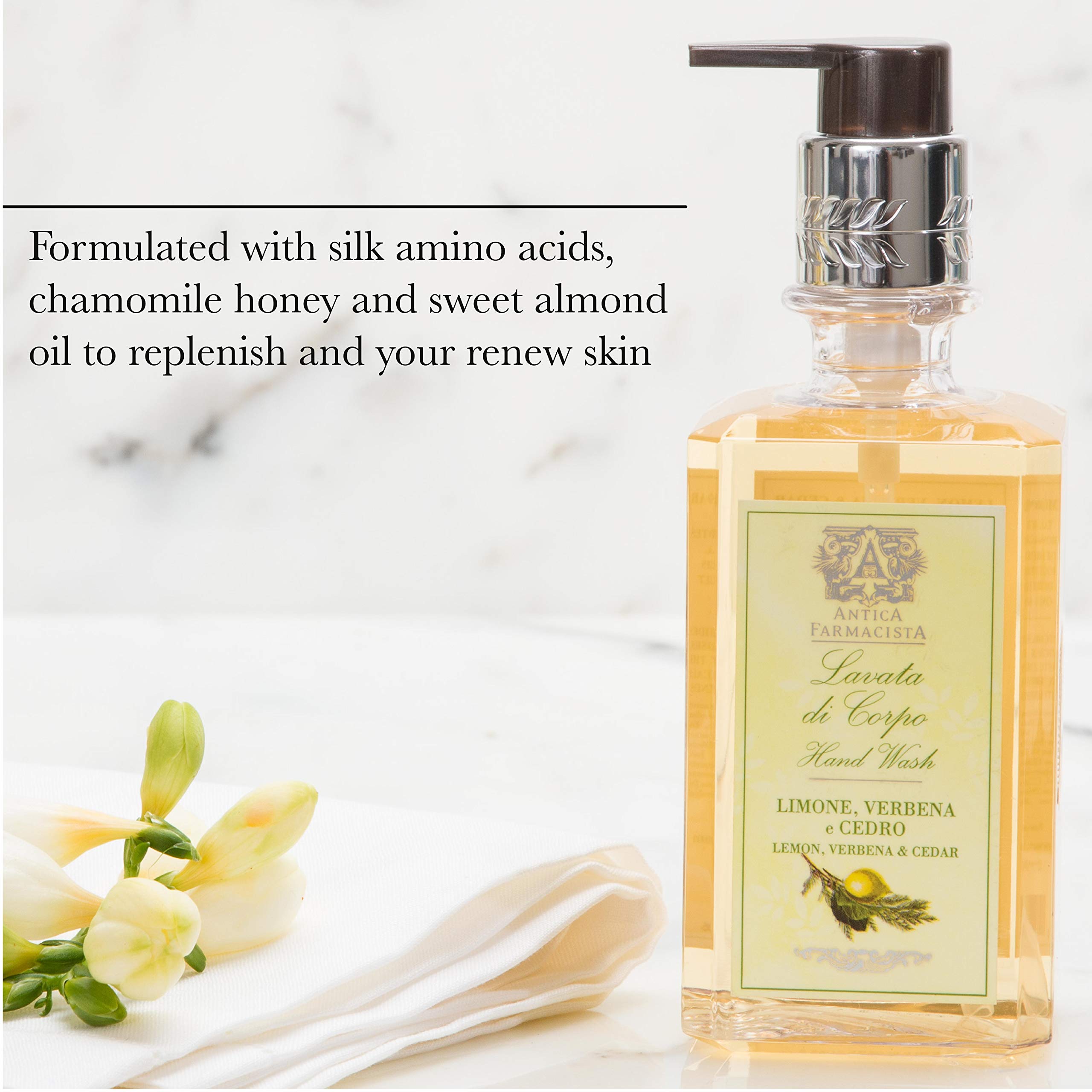 Antica Farmacista Hand & Body Wash - Luxury Nourishing & Hydrating Hand Cleansing Wash - Bath & Body Gift - Grapefruit, 10 fl oz