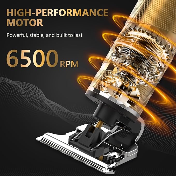 Ufree Beard Trimmer for Men, T-Blade Hair Trimmer, Zero Gap Edger Clippers