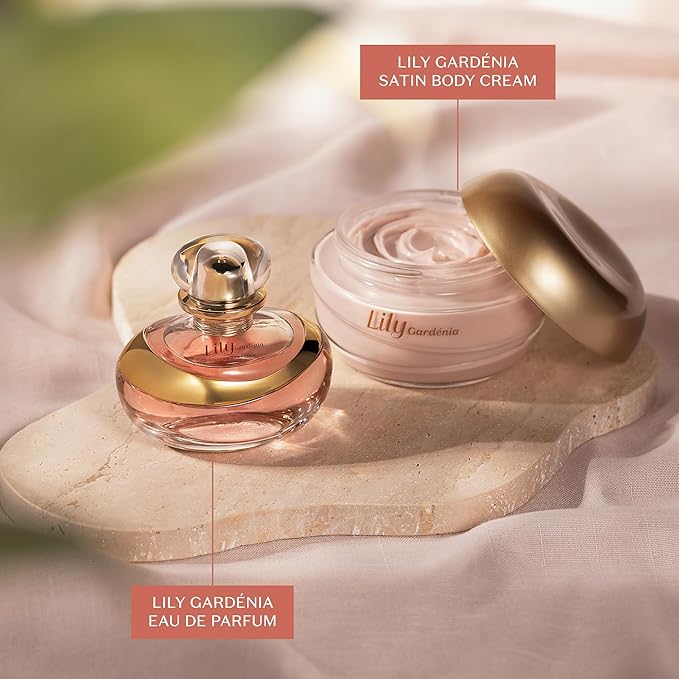 O BOTICARIO Lily Gardenia Women's Perfume, 2.5 oz