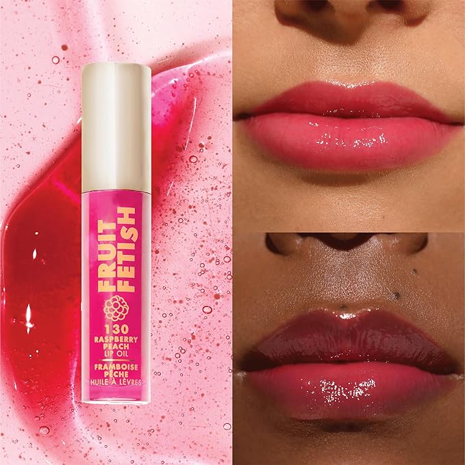 Milani Fruit Fetish Lip Oil - Blackberry Agave & Lychee Nectar 2pk