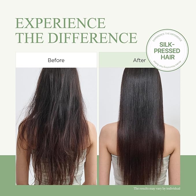 Anuko Hair Butter, Nourishing Treatment Mask for Damaged Hair, Shea Butter & Green Tea, Korean Hair Care, 6.7 oz