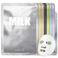 LAPCOS K Beauty Daily Sheet Face Mask Variety Pack 7+1 Version 1, Pack of 8