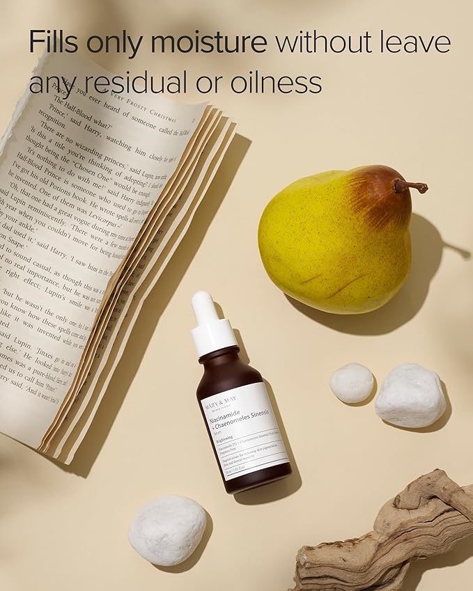 Mary&May Niacinamide 2% + Quince 93% Face Serum, Minimalist 1.01 fl.oz