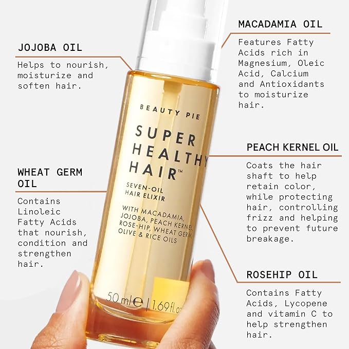 Beauty Pie Super Healthy Hair Elixir | Hair Oil | Frizz Control