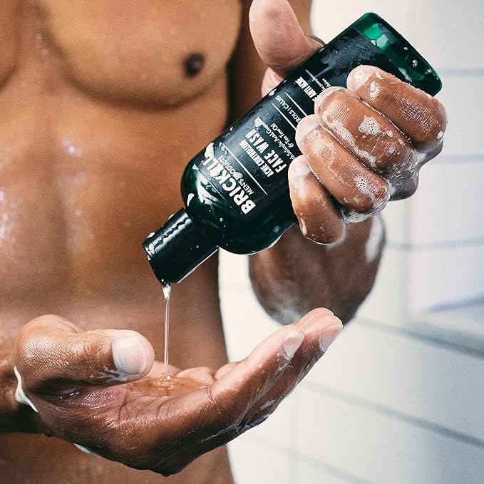 Brickell Men's Acne Face Wash for Men, Acne Face Wash to Cleanse Skin and Eliminate Acne, Clears Breakouts, With 2% Salicylic Acid, Hyaluronic Acid, and Tea Tree Oil, 6 Ounces