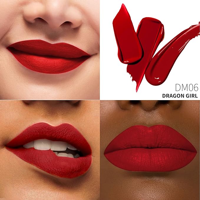 Depuplum Red Lipstick Matte for Women Color Stay Long Lasting Lipsticks