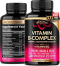Vitamin B Complex for Men & Women - Full B-Complex & Vitamin B12 - 120 Caps