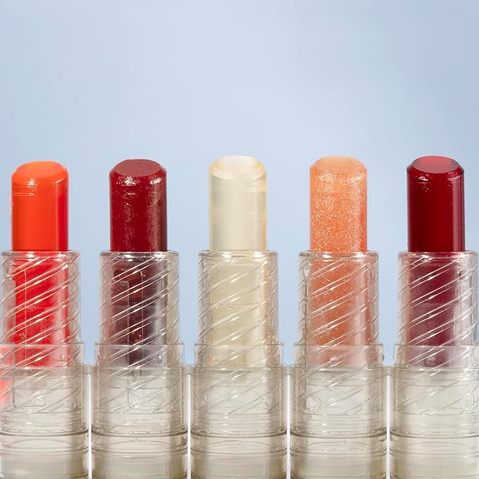 Pacifica Glow Stick Lip Oil Rosy Glow Sheer Rose Hydrating Lip Tint Balm, Moisturizing Glossy Oil for Dry Lips, Vitamin E Enriched, Non-Sticky Natural Shine, Vegan & Cruelty-Free Clean Beauty.14 oz