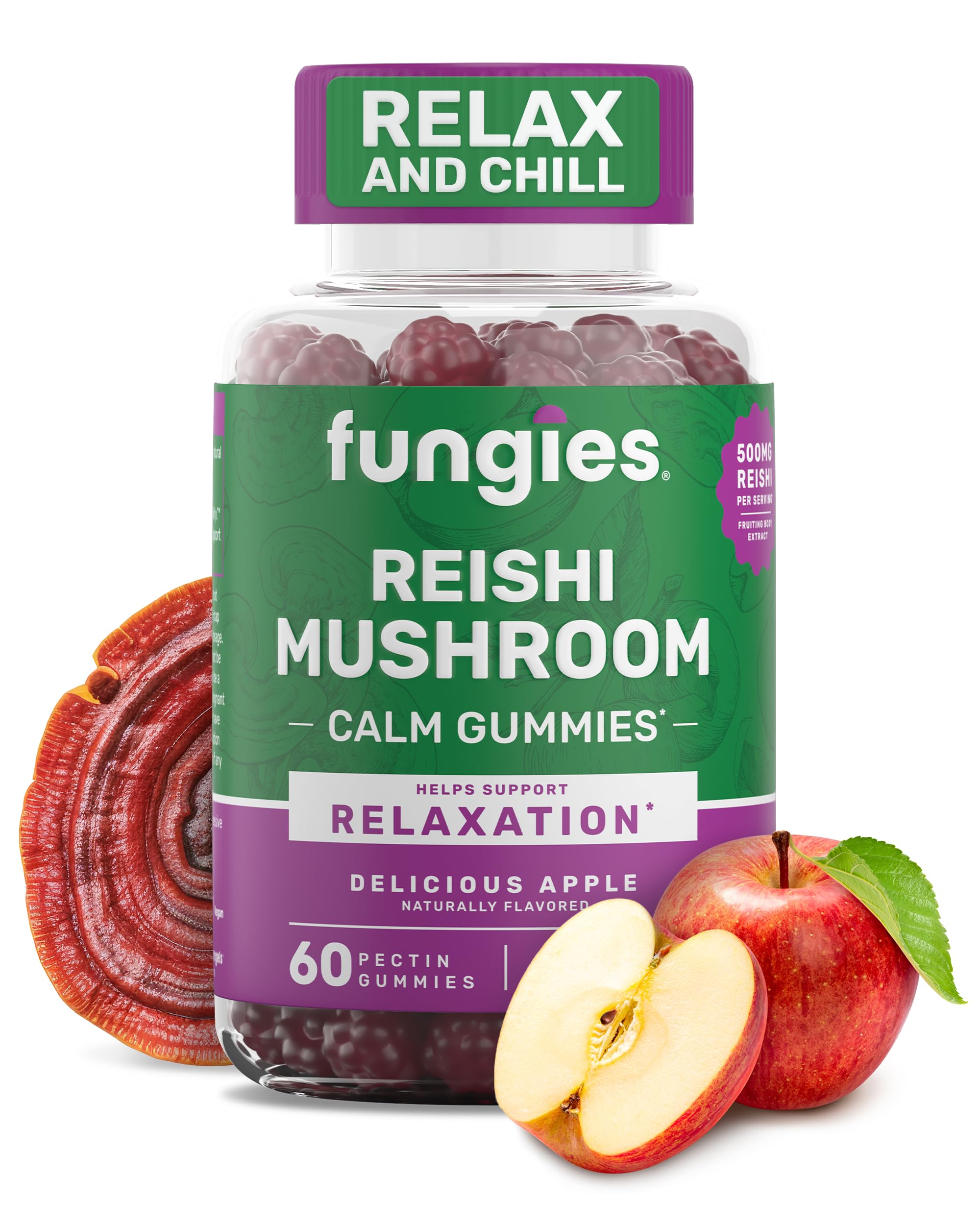 Fungies Reishi Mushroom Extract Gummies | 60 Count