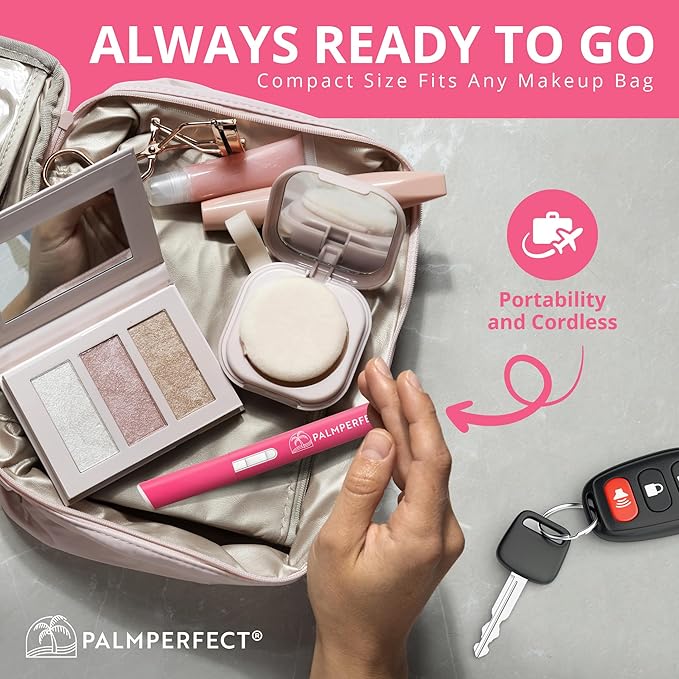 PalmPerfect Personal Hair Trimmer – Painless Precision Shaver for Eyebrows
