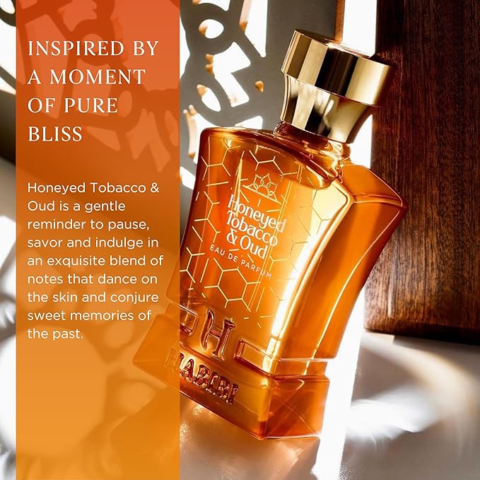 H HABIBI Honeyed Tobacco & Oud Perfume for Men Eau de Parfum 75 ml