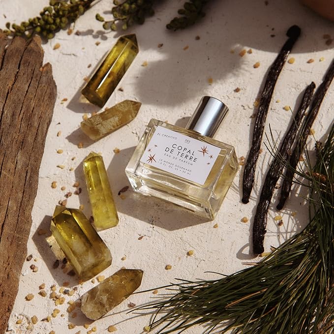 Le Monde Gourmand Copal de Terre Eau de Parfum Spray Perfume for Women, El Creativo, Golden Copal, Blue Cypress & Mexican Vanilla Scent, 1 fl oz (30 ml)