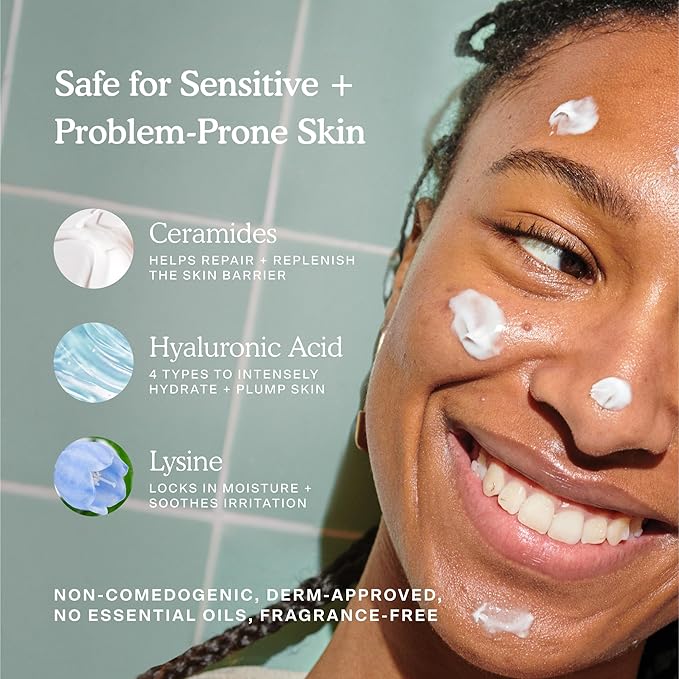 Tower 28 SOS Recovery Hydrating Face Cream for Sensitive Skin (1.86 oz)