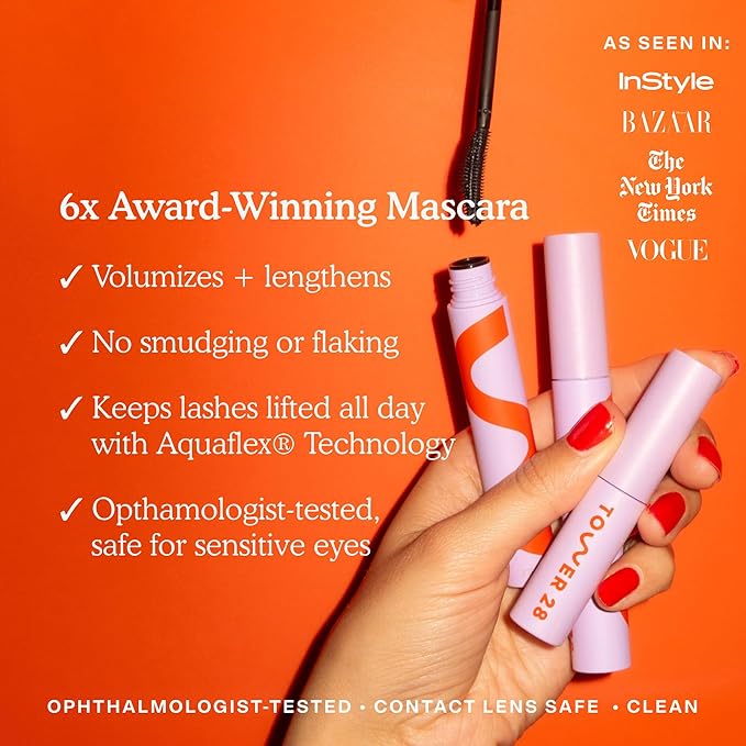 Tower 28 MakeWaves Lengthening & Volumizing Mascara, Drift (0.29 oz)