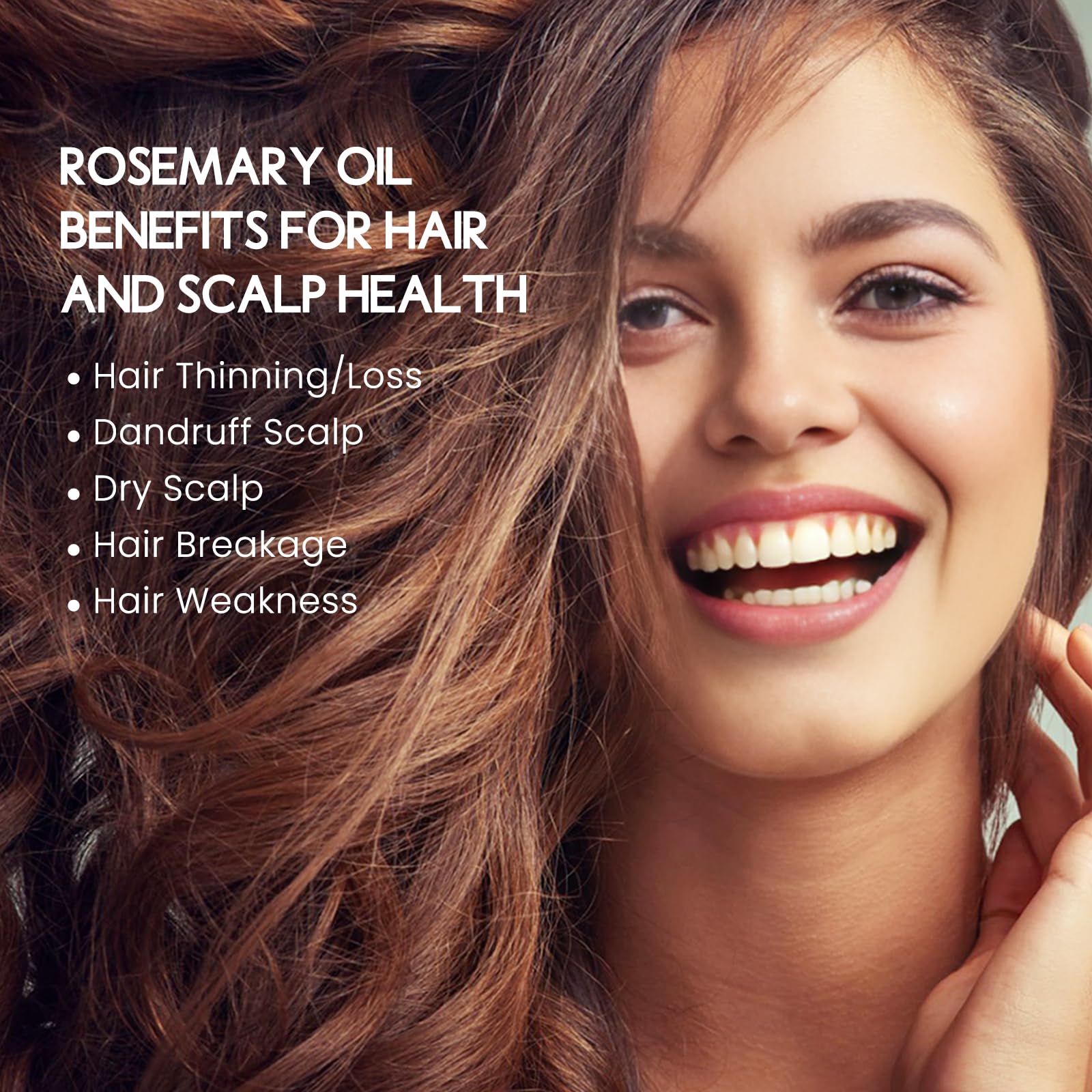 LOTUSJOY Rosemary Oil for Hair Growth, 100% Pure, 4 Oz