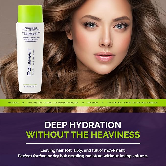 Pai-Shau - Replenishing Cream Conditioner, Hydrating for Soft & Smooth Hair
