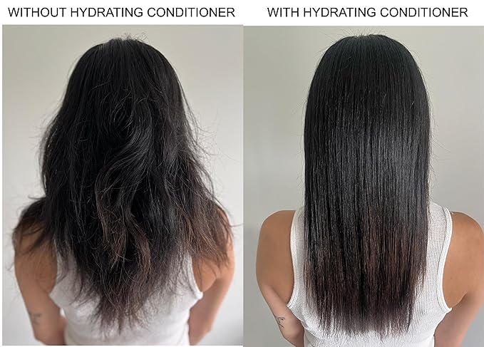 Alcôve - Hydrating Conditioner - Moisturizing & Nourishing - Helps hydrate Damaged Hair - Anti-frizz properties - Lightweight Formula - Made with Argan Oil - Color Safe - Sulfate Free - Vegan - 10.1oz