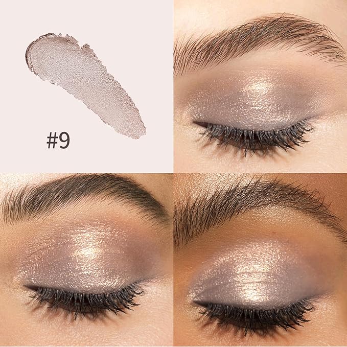 Eyeshadow Stick,Shimmer and Matte Cream Eye Shadow Brightener Sticks