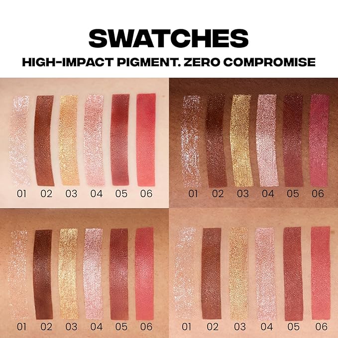 Sacheu Liquid Eyeshadow STAY-N, Buildable & Blendable, Sp-ICE