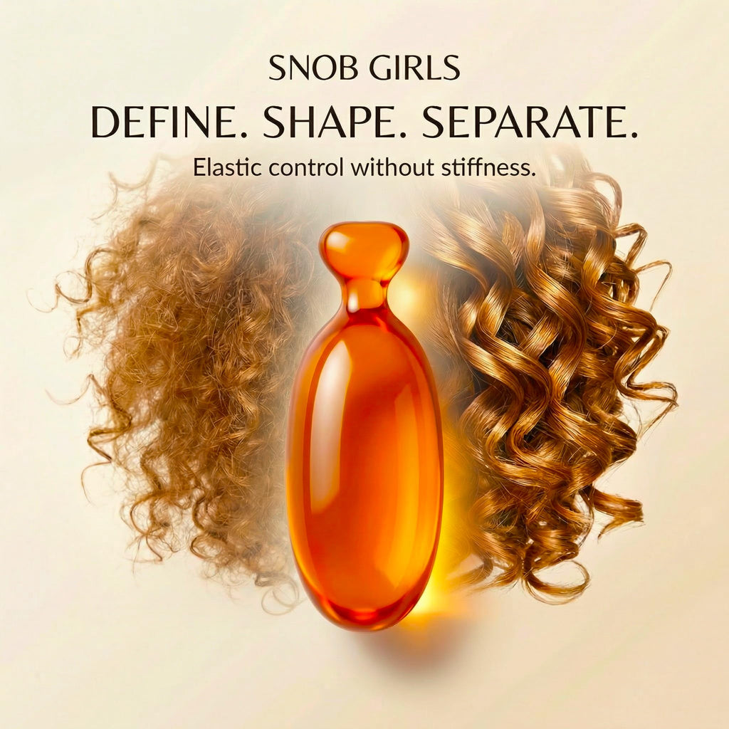 SNOB GIRLS Vice-Versa Hair Serum Capsules, Anti-Frizz Serum, Vegan, 15 Ct