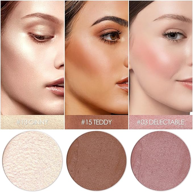 3 Pcs NEUTRAL Contour Stick Set,Professional Makeup Kit for All Skin