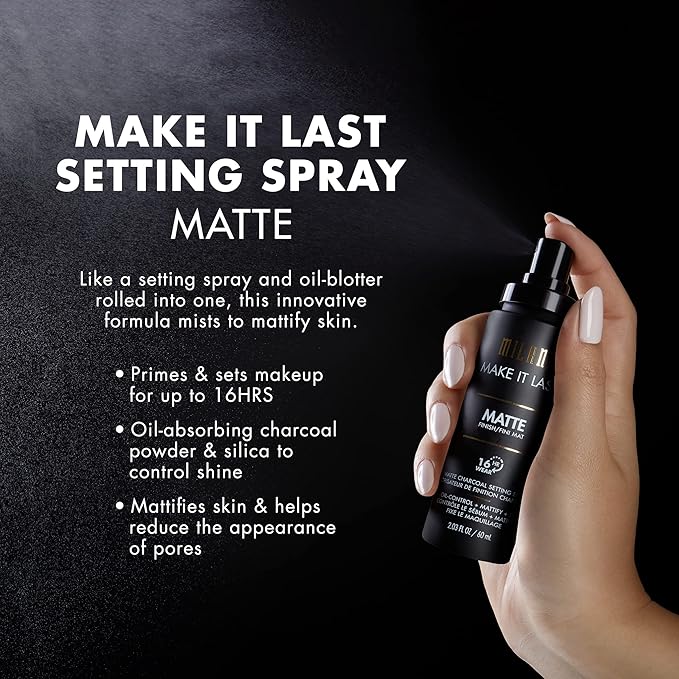 Milani Make It Last Original Natural & Matte Finish Setting Spray 2-Pack