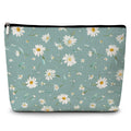 GREOXG Floral Makeup Bag, Small Travel Cosmetic Bag with Zipper, Cute Makeup Pouch Gift Ideas for Women Teen Girls Friends Mom Sisters Teacher Birthday Christmas Wedding Graduation-E21