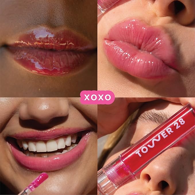 Tower 28 ShineOn Lip Gloss Jelly, XOXO (0.13 oz)
